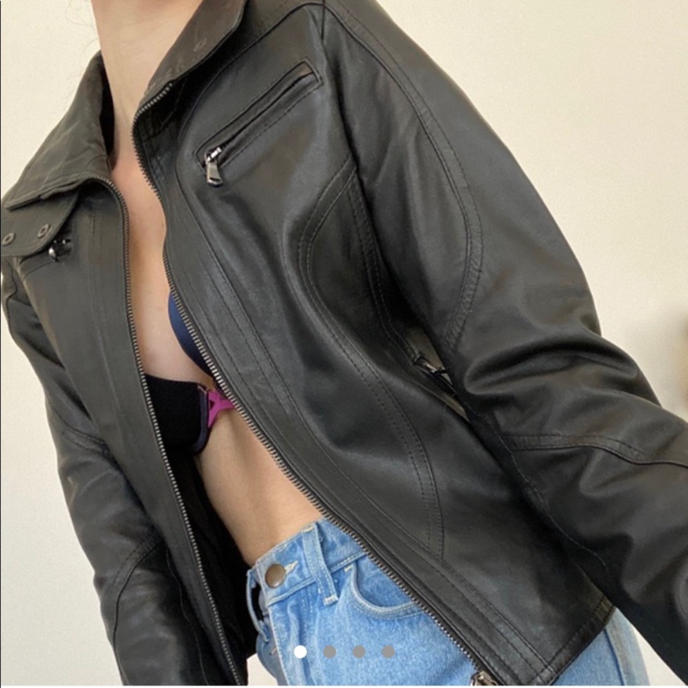 leather jacket